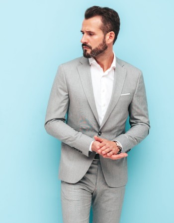 Gray Blazer
