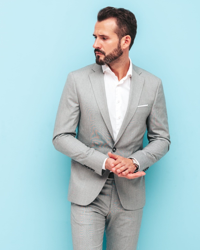 Gray Blazer