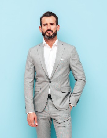 Gray Blazer