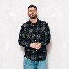 Dark Plaid Shirt