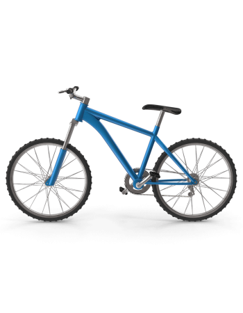 Light Blue Trekking Bike
